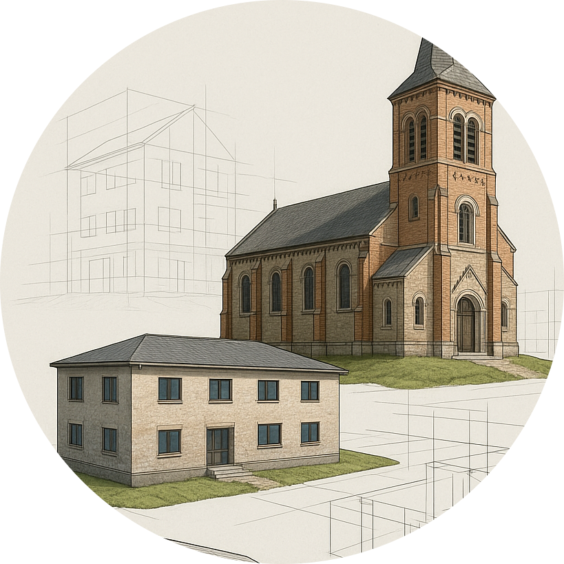 Modelo BIM As-Built de edificaciones